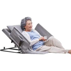 Electric Power Lifting Back Rest: Assisted Lumbar Support and Patient Transfer Aid